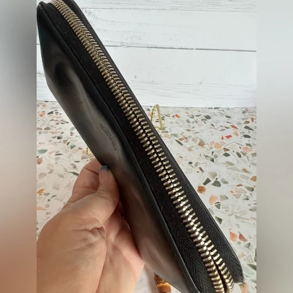 GUCCI Leather & Bamboo Wallet - Picture 12 of 14